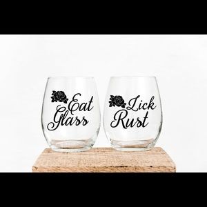 Schitt’s creek wine glasses